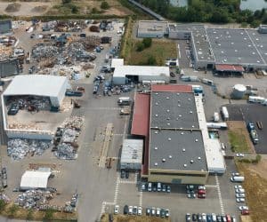 Vue du Ciel : Découvrez le site de Cernay Environnement dans le Haut-Rhin (68)